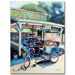 Framstand Bike by Colleen Proppe, Canvas Art - 32" x 24"