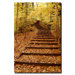 Fall Stairway by Kurt Shaffer, Canvas Art - 32" x 24"