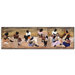 Basket Weavers by Garner Lewis, Canvas Art - 14" x 47"