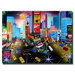 Times Square by Herbert Hofer, Canvas Art - 35" x 47"