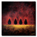 On Fire by Nicole Dietz, Canvas Art - 24" x 24"
