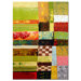 Abstract Color Study with Checkerboard by Michelle Calkins, Canvas Art - 24" x 16"