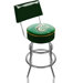 UNCC Padded Swivel Barstool with Back