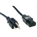 300" Standard PC Power Cord in Black