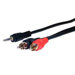 Standard Series 72" Stereo Mini Plug to 2 RCA Plugs Audio Cable