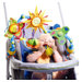 Sunny Stroll Arch Stroller Toy