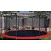 Oval Trampoline Replacement Frame Pad in Red