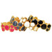 Geometric Stretch Bangle Bracelet