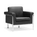 Singular Leatherette Armchair