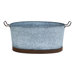 Galvn Metal Oval Tub