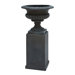 Minimalist Design Fiber Stone Urn (Set of 2)