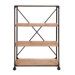 Portable Metal Wood  Shelf