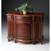 Artist's Originals Console Cabinet in Cherry and Red Paint Finish