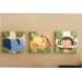 Jungle 123 3 Piece Canvas Wall Art