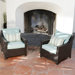 Bliss Club Chair with Cushions (Set of 2)