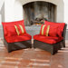 Cantina Armless Sectional Piece with Cushions (Set of 2)