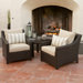 Slate 3 Piece Deep Seating Group with Cushions