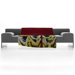 Clara Nilles Lemon Spongecake Sheep Fleece Throw Blanket