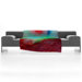 Jacqueline Maldonado The Red Sea Fleece Throw Blanket