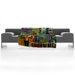 Robin Faye Gates Musical Chairs Fleece Throw Blanket