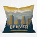 Anderson Design Group Polyester Denver 1 Indoor/Outdoor Throw Pillow