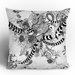 Iveta Abolina Black And White Play Throw Pillow