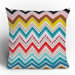 Khristian A Howell Nolita Chevrons Throw Pillow