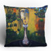 Robin Faye Gates forest for Trees Throw Pillow