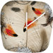 Iveta Abolina Feather Dance Clock