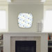 Jennifer Denty Clouds Modern Clock