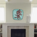 Valentina Ramos Octopus Bloom Modern Clock
