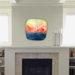 Jacqueline Maldonado Brushfire Modern Clock