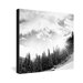 Bird Wanna Whistle Mountain Gallery Wrapped Canvas