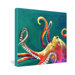 Clara Nilles Mardi Gras Octopus Gallery Wrapped Canvas