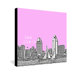 Bird Ave San Diego Gallery Wrapped Canvas