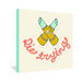 Wesley Bird Die Trying Gallery Wrapped Canvas