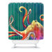 Clara Nilles Mardi Gras Octopus Shower Curtain