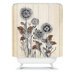 Iveta Abolina Floral 3 Shower Curtain