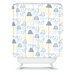Jennifer Denty Clouds Shower Curtain