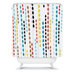 Khristian A Howell Nolita Drops Shower Curtain