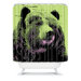 Romi Vega Bear Shower Curtain