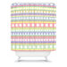 Romi Vega Pastel Pattern Shower Curtain