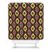 Jacqueline Maldonado Zig Zag Ikat Shower Curtain