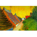 Saintes-Maries Road Through the Town Canvas Art