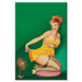 Beauty Parade &nbsp;Magazine; "How to Tickle a Girl's Fancy" Canvas Wall Art