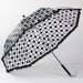 Auto-Open Polka Dot Ruffle Umbrella