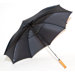 Classic Black Doorman Umbrella with Straight Handle