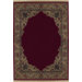 Essentials Manor Border Ruby Rug