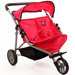 Adorable Doll Twin Jogging Stroller