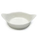 White Basics Round Sauce Serving Dish